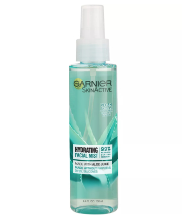 Garnier SkinActive Hydrating Facial Mist with Aloe Juice, $6.99