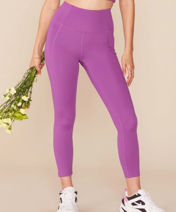 Girlfriend Compressive High-Rise Legging in Wildflower, $68 , 11 Pairs of  Neon Leggings That Are Totally Wearable (We Promise) - (Page 12)