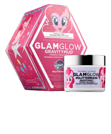 GlamGlow x My Little Pony Glittermask Gravity Mud Firming Treatment, $59