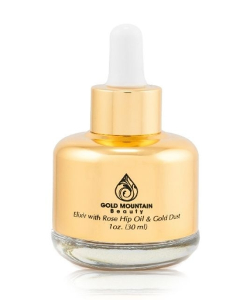 Gold Mountain Organic Rosehip Oil and Gold Dust Elixir, $14.99