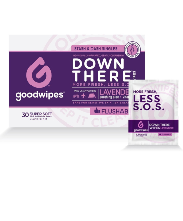 GoodWipes Down There Wipes for Gals, $7.99