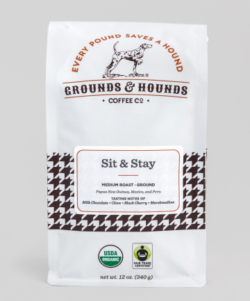 Grounds & Hounds Coffee Co. Sit & Stay Medium-Dark Roast Blend, $13.99
