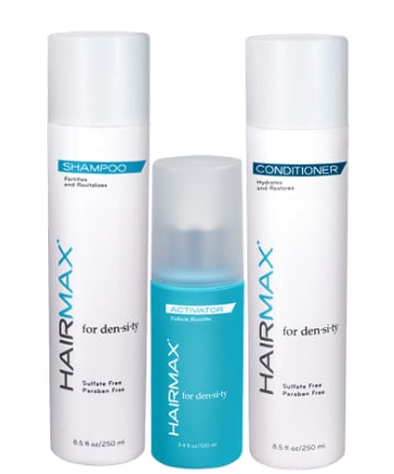 HairMax Density Shampoo, Conditioner & Activator Bundle, $49.95