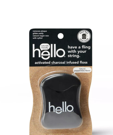 Hello Activated Charcoal Infused Floss, $5.41