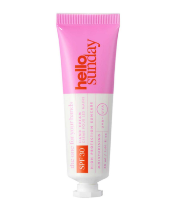 Hello Sunday The One For Your Hands Nourishing Hand Cream SPF 30, $10.25