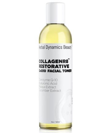Herbal Dynamics Beauty CollagenR8 Restorative CoQ10 Facial Toner, $24
