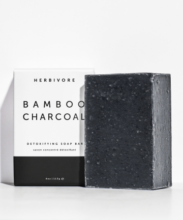 Herbivore Bamboo Charcoal Cleansing Bar Soap, $12