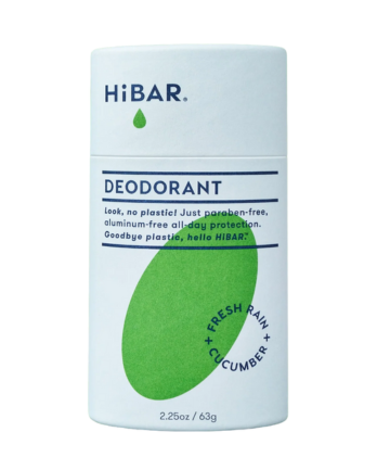 HiBar Deodorant in Fresh Rain + Cucumber, $12.95