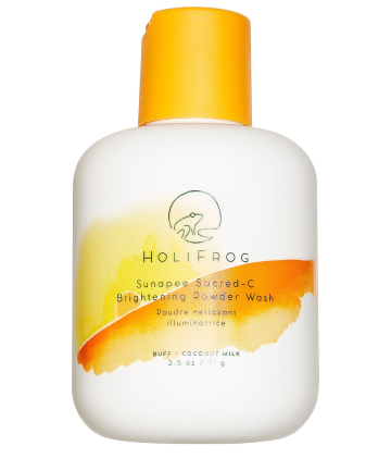 HoliFrog Sunapee Sacred-C Brightening Powder Wash, $44