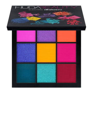 Huda Beauty Obsessions Palette in Electric, $27