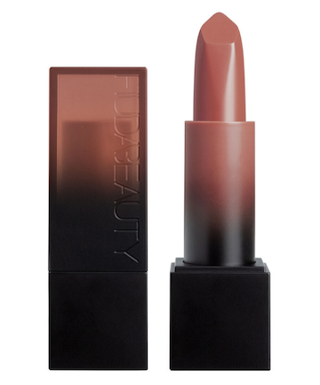 Huda Beauty Power Bullet Cream Glow Hydrating Lipstick in Sweet Nude Habibi, $25