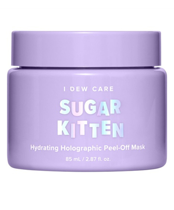 I Dew Care Sugar Kitten Hydrating Holographic Peel-Off Mask, $23
