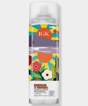IGK Limited Edition First Class x Dabsmyla Charcoal Detox Dry Shampoo, $32