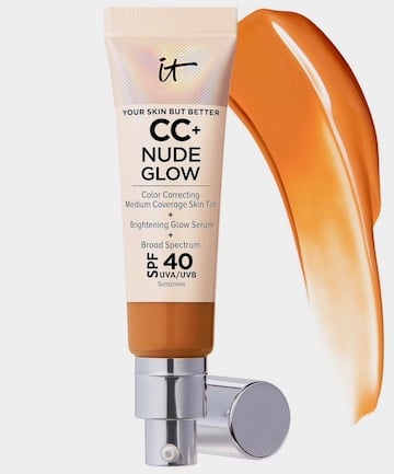 IT Cosmetics CC+ Nude Glow Lightweight Foundation + Glow Serum, $42