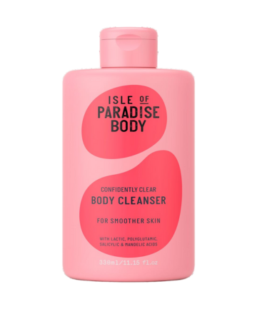 Isle of Paradise Confidently Clear Body Cleanser, $22
