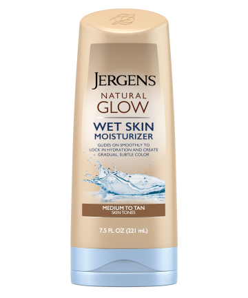 Jergens Natural Glow Wet Skin Moisturizer, $8.49