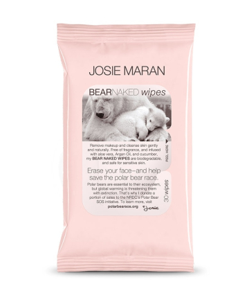 Josie Maran Bear Naked Wipes, $12