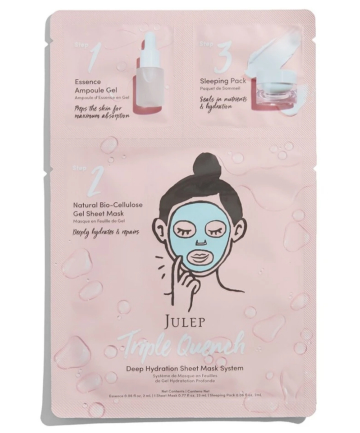Day 7: Julep Triple Quench Deep Hydration Sheet Mask, $12 for 2