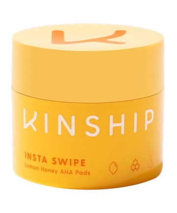 Kinship Insta Swipe Lemon Honey AHA Exfoliating Pads, $24