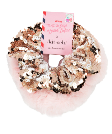 Kitsch x Netflix To All the Boys I've Loved Before Scrunchie Set, $12 