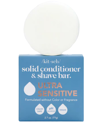 Kitsch Ultra Sensitive Conditioner & Shave Bar Fragrance Free, $14