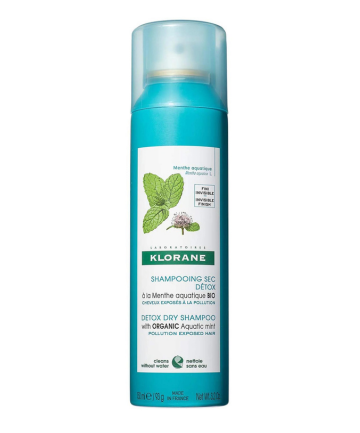 Klorane Detox Dry Shampoo with Aquatic Mint, $20
