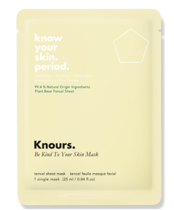 Knours. Be Kind to Your Skin Mask, $4