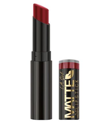 L.A. Girl Matte Flat Velvet Lipstick in Relentless, $3.99
