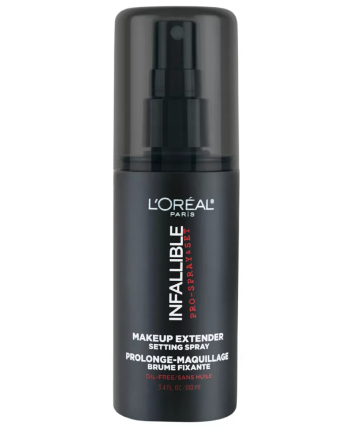 L'Oreal Paris Infallible Pro-Spray & Set Makeup Extender Setting Spray, $13.66