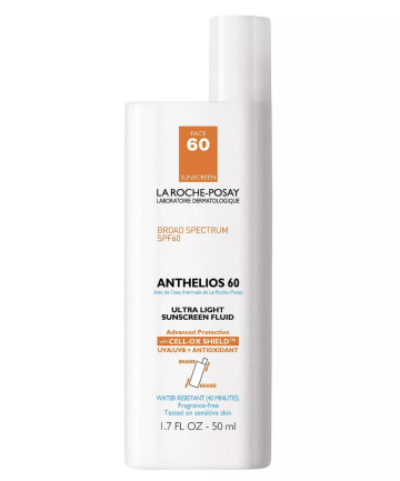 Facial SPF: La Roche-Posay Anthelios Ultra Light Fluid Facial Sunscreen SPF 60, $29.99