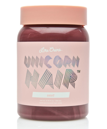 Lime Crime Unicorn Hair Semi-Permanent Hair Color in Sext, $16