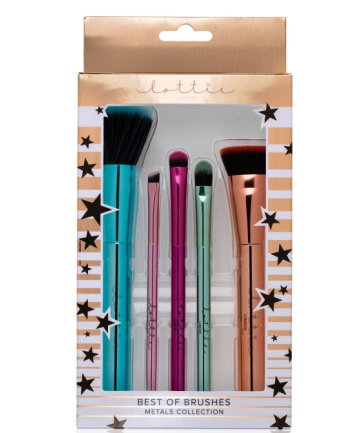 Lottie London The Best of Brushes Metals Edition, $30
