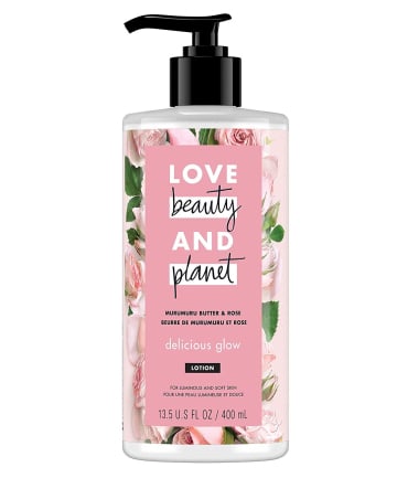 Body Lotion: Love Beauty and Planet Murumuru Butter & Rose Body Lotion, $6.99