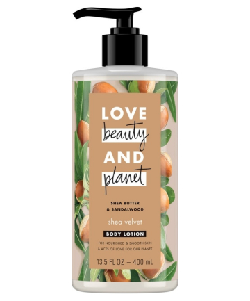 Love Beauty and Planet Shea Butter & Sandalwood Body Lotion, $10.99