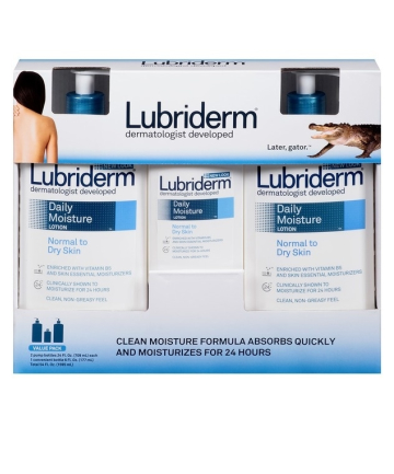 Lubriderm Daily Moisture Lotion 3 Pack, $22.97