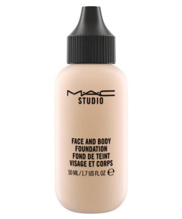M.A.C. Studio Face and Body Foundation, $31