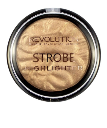 Makeup Revolution Strobe Highlighter in Gold Addict, $6