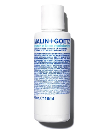 Malin+Goetz Vitamin E Face Moisturizer, $50
