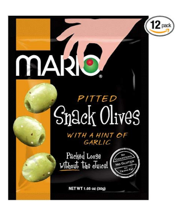 Mario Camacho Foods Pitted Seasoned Snack Green Olives, $11.29
