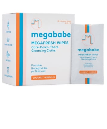 Megababe Megafresh Wipes, $10