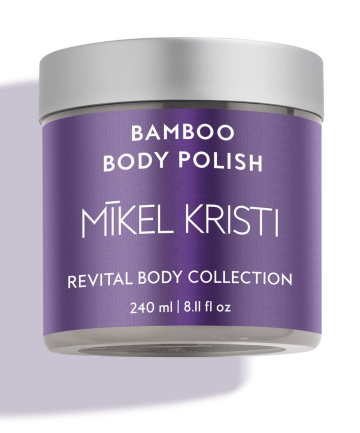 Mikel Kristi Bamboo Body Polish, $39