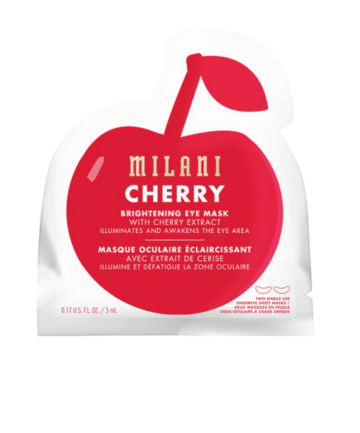 Milani Cherry Brightening Eye Sheet Mask, $3.60