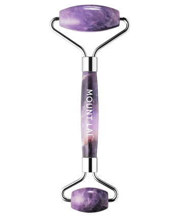Mount Lai The De-Puffing Amethyst Facial Roller, $44