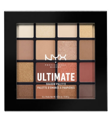 NYX Ultimate Shadow Palette in Warm Neutrals, $12.60