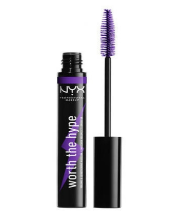 NYX Worth the Hype Volumizing & Lengthening Mascara in Purple, $8.50