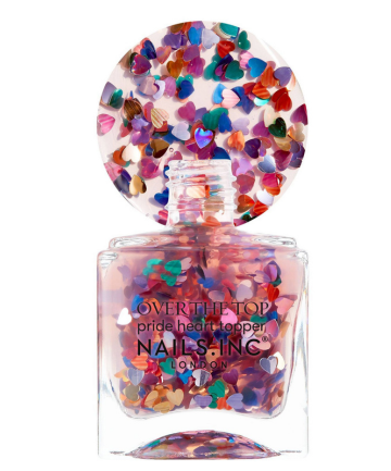 Nails Inc Over The Top Pride Heart Topper, $7.99