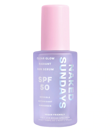 Naked Sundays SPF 50 Clear Glow Radiant Sunscreen Serum, $36.95