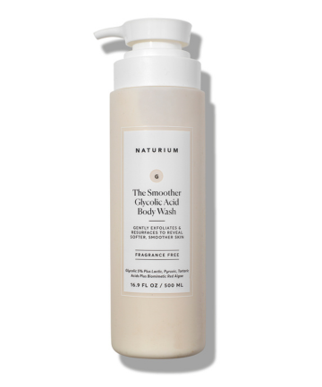 Naturium The Smoother Glycolic Acid Exfoliating Body Wash, $16