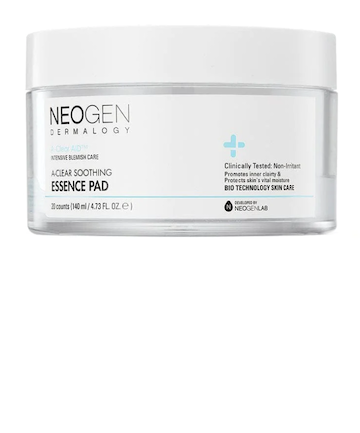 Neogen Dermalogy A-Clear Aid Soothing Essence Pad, $28