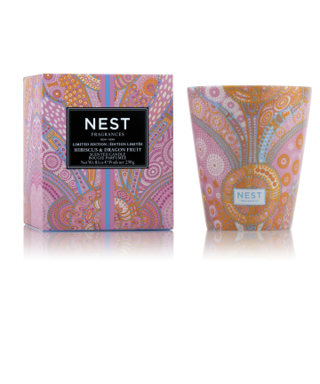Nest Hibiscus & Dragon Fruit Classic Candle, $50